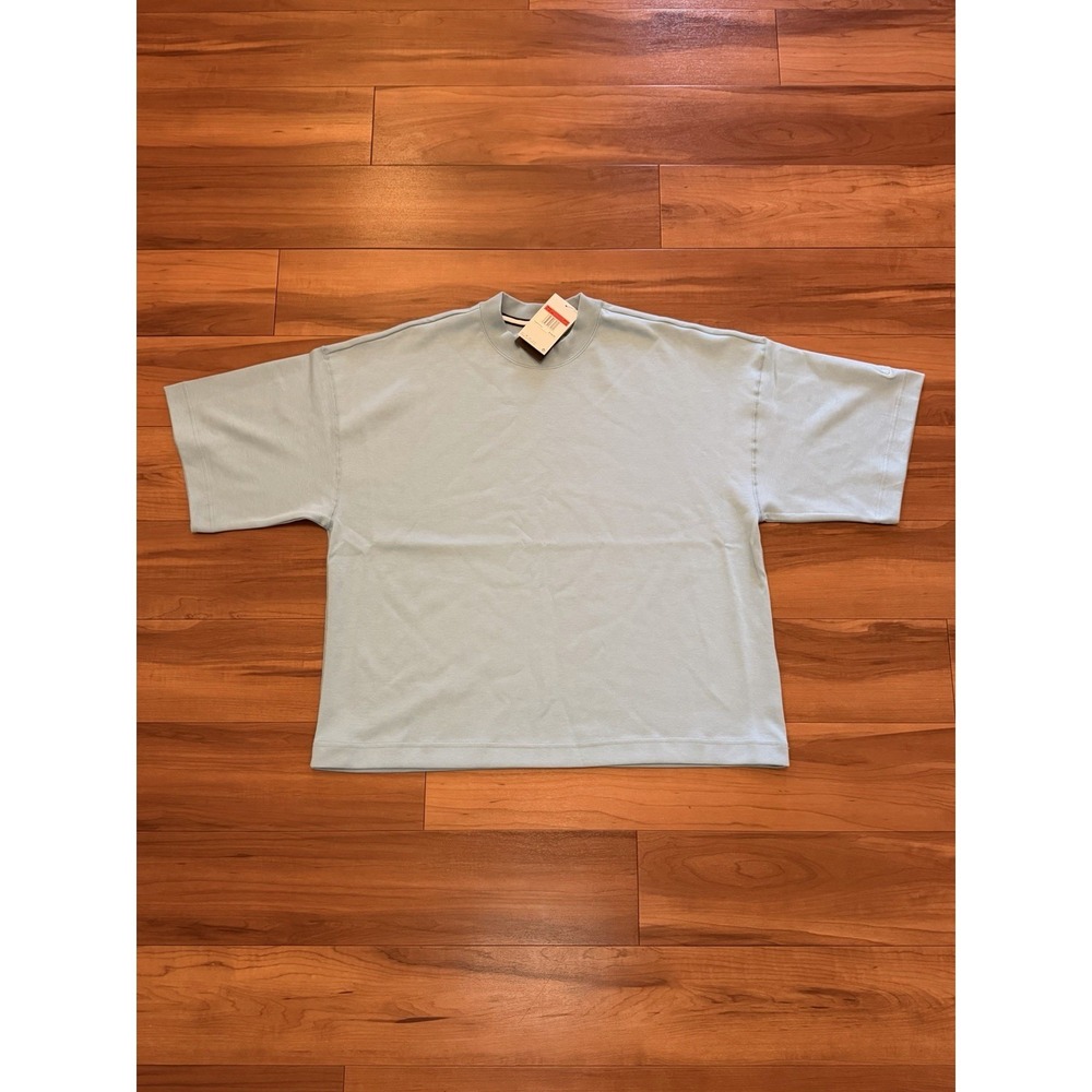 Nike Sportswear Tech Fleece Oversized Short Sleeve T-Shirt FZ7581-464 Mens Large